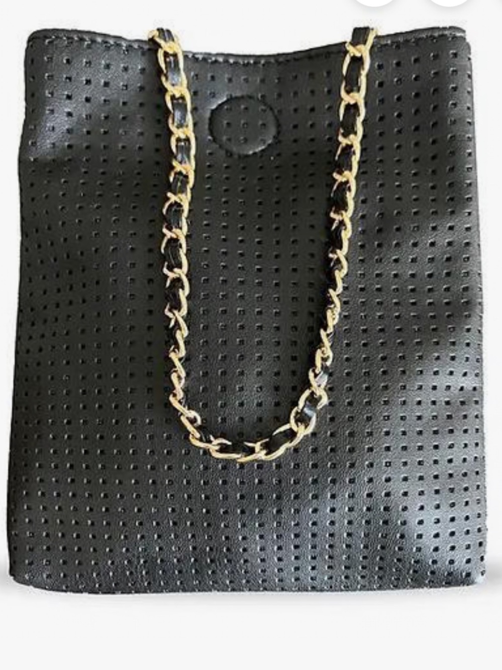 STRAP ITS Black Vegan Crossbody Bag